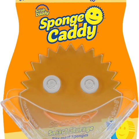 Sponge Caddy Universal Household Sponge Holder - in Sink Sponge Holder with Dual Suction Cups - for  and Traditional Sponges