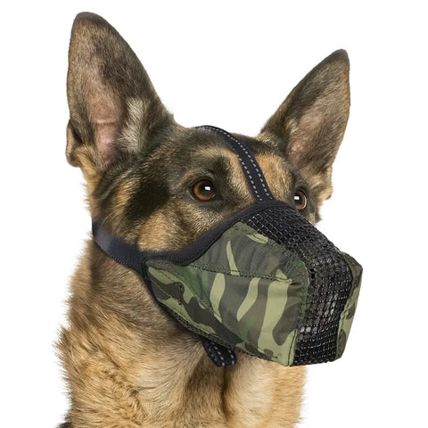 SUPET Soft Mesh No Barking Dog Muzzle - Designed for Comfort and Ease of Use, Versatile for Dogs of All Sizes