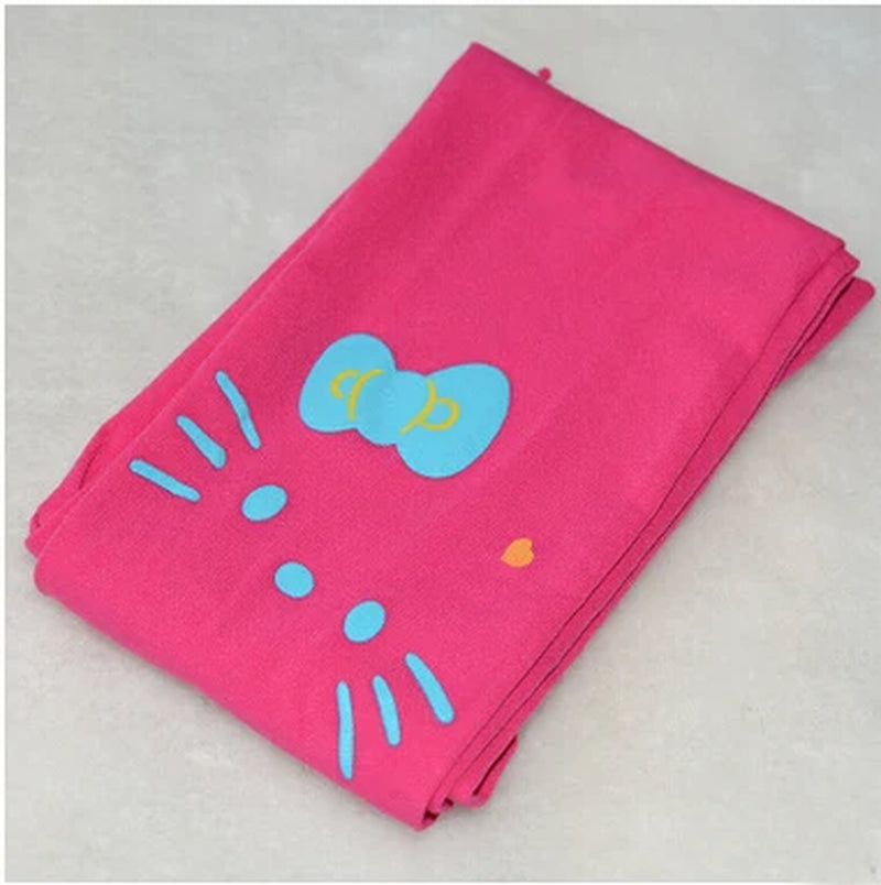 Girl Tights Cat Print Children Kids Pantyhose Velvet Fabric Princess Party Dance Tights Girl Stockings 3-9T Tights Spring Summer