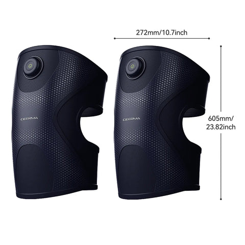 Deerma Cordless Heated Knee Pads (2-Pack) – Vibration + 5-Level Heat | for Knee, Shoulder & Elbow | Knee Relief & Perfect Gift! Comfort