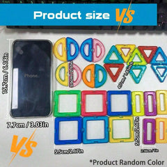 Magnetic Building Blocks DIY Magnets Toys Medium Size STEM Toys Construction Toys Learning Educational Magnet Toys