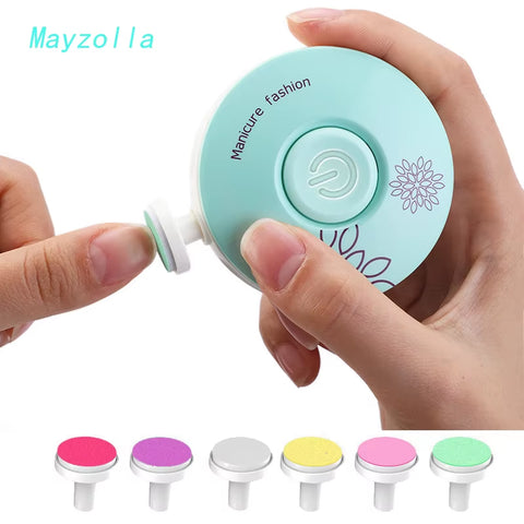Electric Baby Nail Trimmer Kid Nail Polisher Tool Infant Manicure Scissors Baby Hygiene Kit Baby Nail Clipper Cutter for Newborn