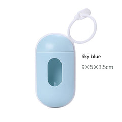 Pet Trash Bag Dispenser Dog Poop Bags Pets Waste Garbage Bags Plastic Garbage Bag Cat Dispenser Portable Outdoor Pet Trash Box