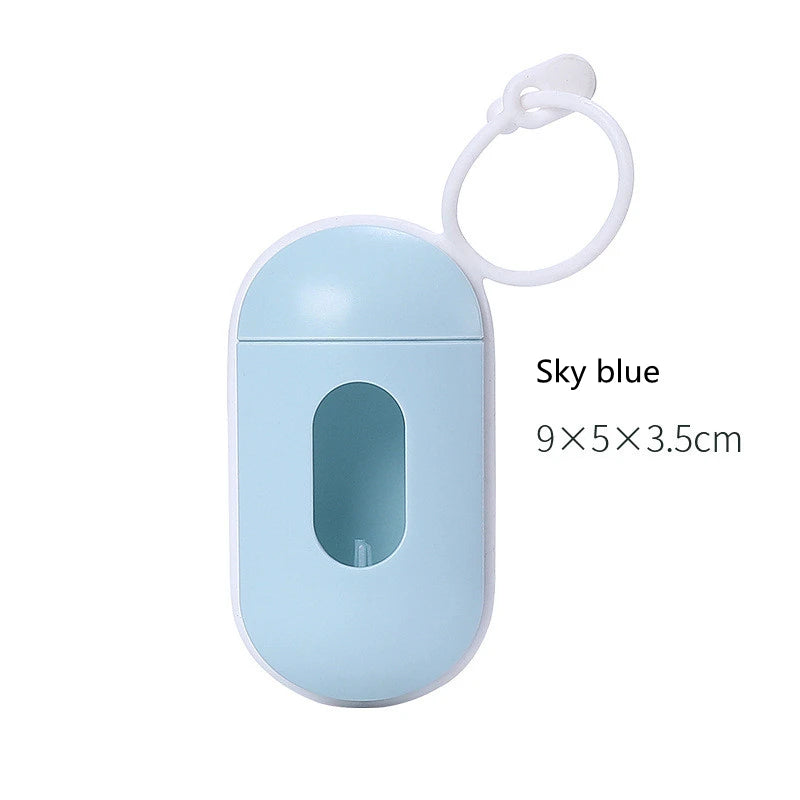 Pet Trash Bag Dispenser Dog Poop Bags Pets Waste Garbage Bags Plastic Garbage Bag Cat Dispenser Portable Outdoor Pet Trash Box