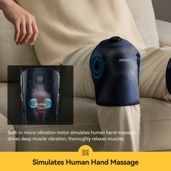 Deerma Cordless Heated Knee Pads (2-Pack) – Vibration + 5-Level Heat | for Knee, Shoulder & Elbow | Knee Relief & Perfect Gift! Comfort