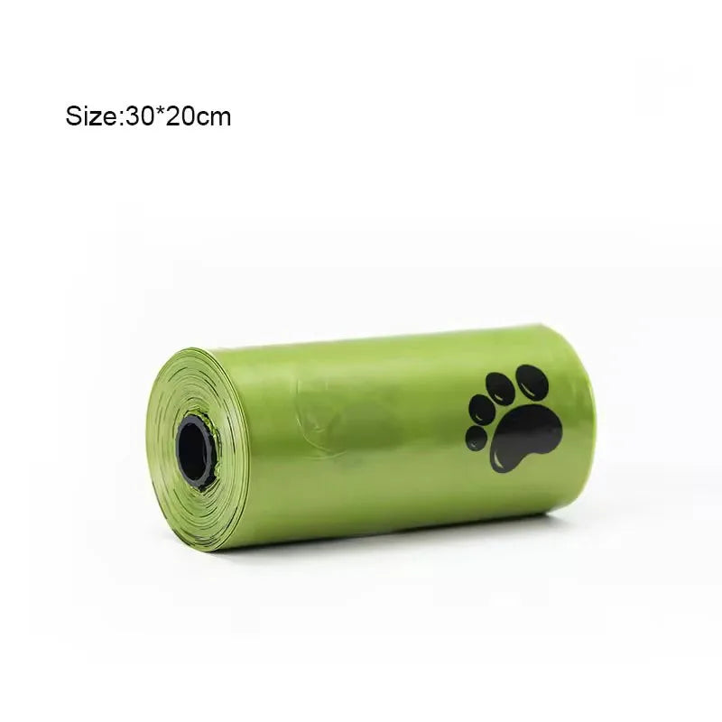 New 300PCS/20 Rolls Pet Biodegradable Trash Bag Dog Poop Bags Scented Poo Bag Degradable Cat Waste Bags Dog Poop Dispenser Gifts