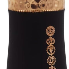 Pure Copper Water Bottle with Sipper, 1000 Ml Capacity for Ayurveda Health Benefits - 7 Chakras Engraved
