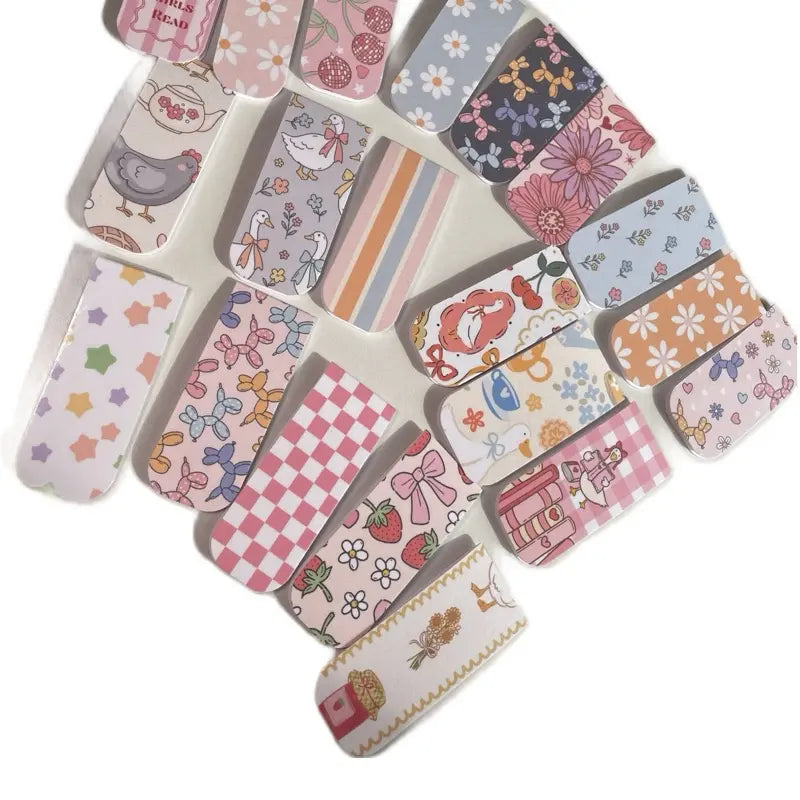 The Scribby Squid Magnetic Bookmarks Cute Designs : Handmade