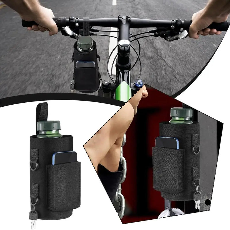 2025 New Magnetic Water Bottle Pouch Bag Gym-Specific Water Cup Holder with Strong Magnet for Outdoor Sports Cup Holder Bag R0Q2