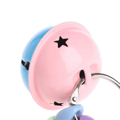 Pets Birds Parrots Colorful Toys Hanging Cage Paws Metal Bells for Mini Medium