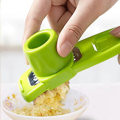 1/2PCS Garlic Crusher Press Multi-Functional Manual Ginger Garlic Grinding Grater Cutter Garlic Peeler Kitchen Tools