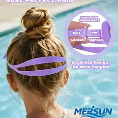 **Marisun Kids Swim Goggles (2-Pack) – Anti-Fog, UV Protection, Wide View Swimming Goggles for Boys & Girls Ages 3–15+, Shatter-Resistant Lenses for Pool, Beach & Outdoor Swimming**