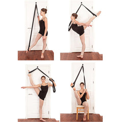 Yoga Door Leg Stretcher Leg Stretching Slack Line Belt for Acrobatics Yoga Ballet Gymnastics Flexibility Trainer Pro Accessories