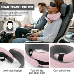 Travel Pillows for Airplanes,2024 New Travel Pillow,Travel Neck Pillow Airplane Memory Foam Travel Pillow Neck Pillow for Traveling Suitable for Airplanes,Offices and Cars