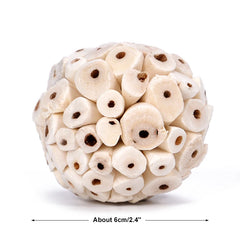 Parrot Chewing Toy Ball Chew Shred Foraging Bird Cage Accessories for Parakeet Parrotlet Lovebird Budgies Conure Cockatiel