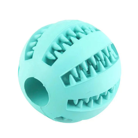 Dog Toy Ball Interactive Elasticity Puppy Chew Toy Tooth Cleaning Rubber Food Interactive Bouncy Ball Pet Stuff Accessories