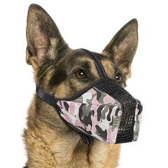 SUPET Soft Mesh No Barking Dog Muzzle - Designed for Comfort and Ease of Use, Versatile for Dogs of All Sizes