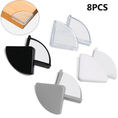 8PCS Table Corner Protector Soft Silicon Corner Protector Guard Baby Safety Protection Edge Guards Collision Avoidance Accessori