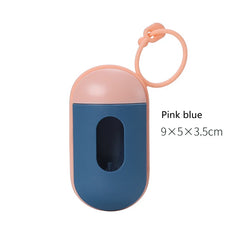 Pet Trash Bag Dispenser Dog Poop Bags Pets Waste Garbage Bags Plastic Garbage Bag Cat Dispenser Portable Outdoor Pet Trash Box