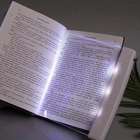1Pc LED Flat Panel Night Vision Reading Light, Eye Protection Reading Light Student Night Reading Light