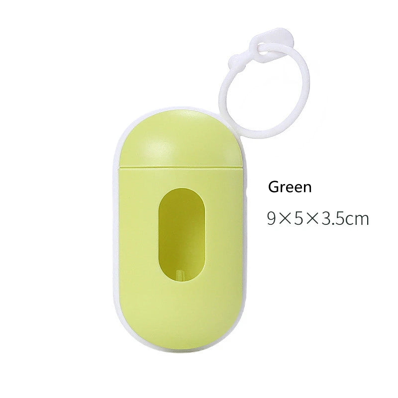 Pet Trash Bag Dispenser Dog Poop Bags Pets Waste Garbage Bags Plastic Garbage Bag Cat Dispenser Portable Outdoor Pet Trash Box