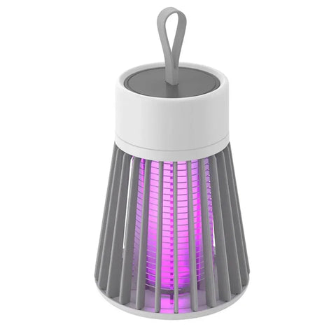 Electric Mosquito Killer Lamp 2-In-1 USB Bug Zapper with LED Light for Bedroom Outdoor Camping - Insect Trap for Wasps Gnats