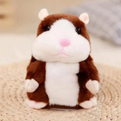 Talking Hamster Plush Toy – Voice Repeating & Nodding Interactive Toy for Kids