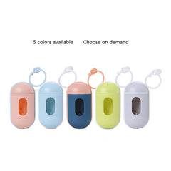 Pet Trash Bag Dispenser Dog Poop Bags Pets Waste Garbage Bags Plastic Garbage Bag Cat Dispenser Portable Outdoor Pet Trash Box