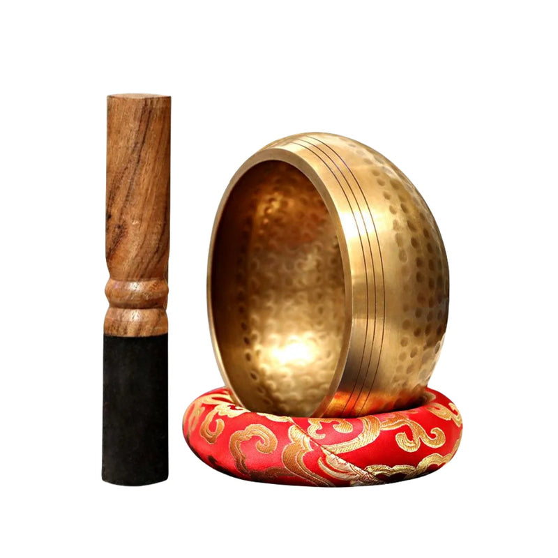 Sing Bowl Nepal Handmade Tibet Buddha Sound Bowl Music Yoga Copper Sound Therapy Religious Supplies Tibetan Singing