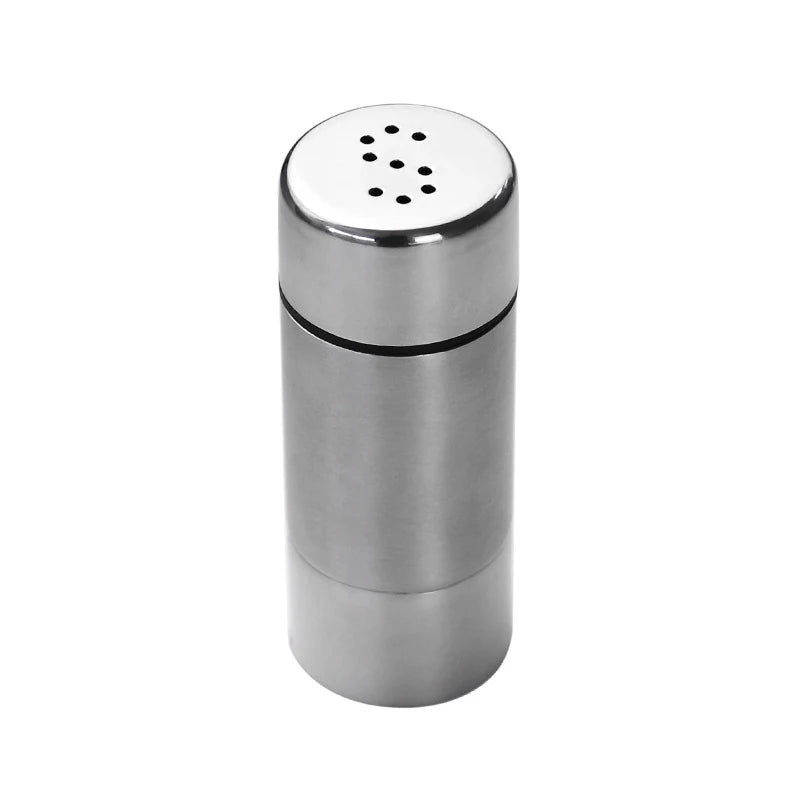 Stainless Steel Spice Shaker Seasoning Jar Salt Sugar Bottle Pepper Spice Shaker Bottle Versatile Dispenser Kitchen Cooking Tool