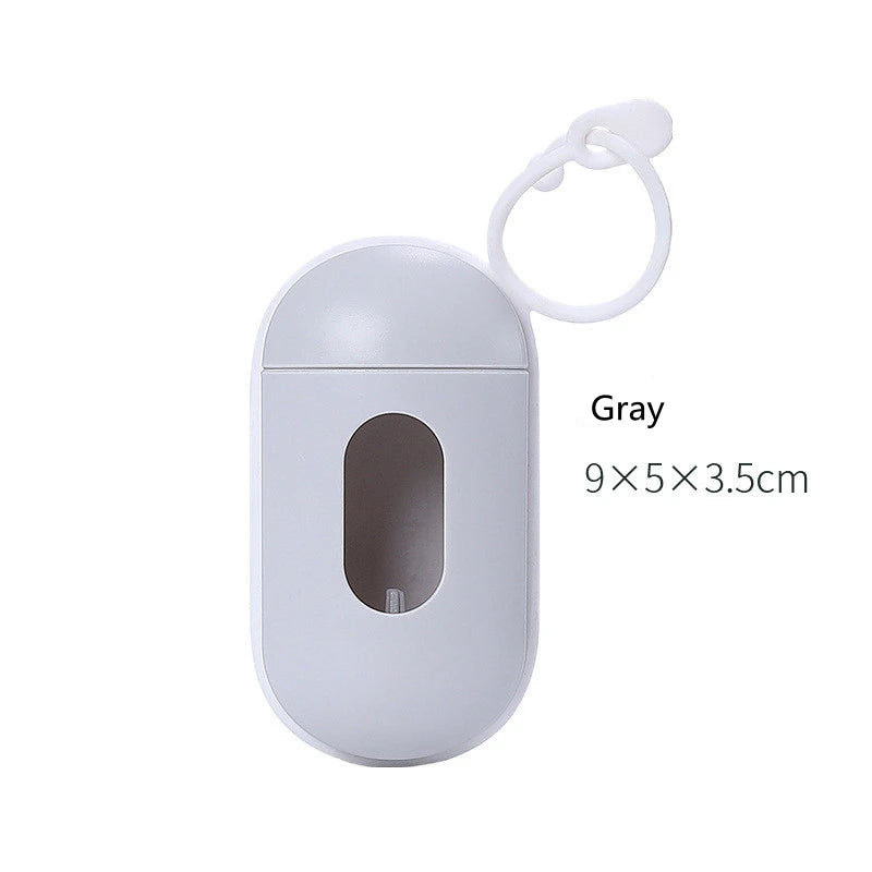 Pet Trash Bag Dispenser Dog Poop Bags Pets Waste Garbage Bags Plastic Garbage Bag Cat Dispenser Portable Outdoor Pet Trash Box