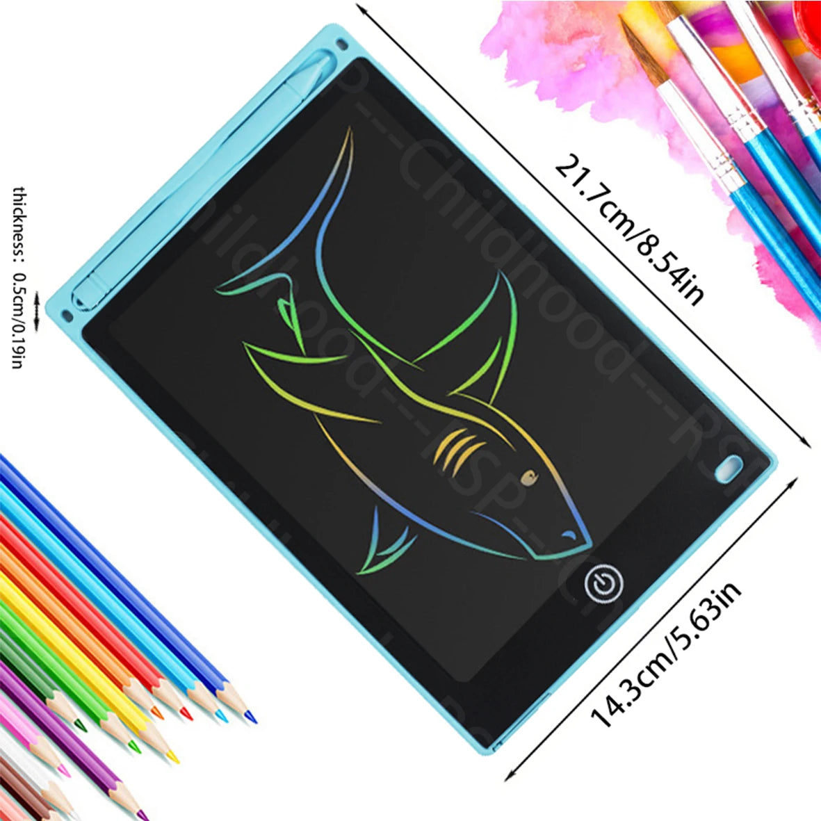 8.5 Inch LCD Writing Tablet Digital Drawing Tablet Handwriting Pads Portable Electronic Tablet Board for 3 4 5 6 7 8 Years Kids