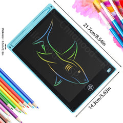 8.5 Inch LCD Writing Tablet Digital Drawing Tablet Handwriting Pads Portable Electronic Tablet Board for 3 4 5 6 7 8 Years Kids