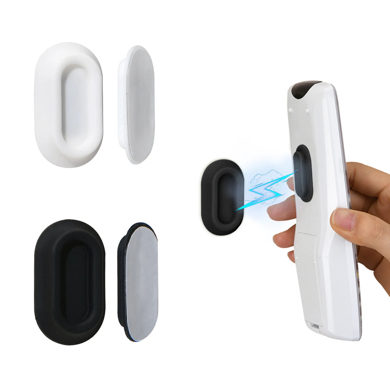Magnetic Remote Control Holder Strong Self-Adhesive Wall Mount Bracket for TV Conditioner Remotes Universal Household Organizer