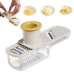 Mandoline Slicer High-Quality Garlic Grinder Handheld Veggie Shredder Sharp Mini Garlic Mandoline for Picnicking Camping