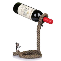 Simple Living Room Villa Storage Wine Racks European-Style Restaurant Wine Bottle Holder Creative Hotel Display Shelf Decoration