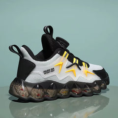 Children'S Sport Shoes Boys' Fashion Running Leisure Mesh Comforthable Outdoor Kids Shoes Casual Tennis Light Sneakers Tennis