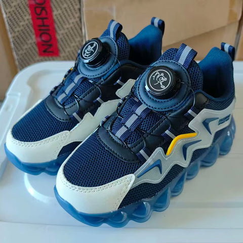 Children'S Sport Shoes Boys' Fashion Running Leisure Mesh Comforthable Outdoor Kids Shoes Casual Tennis Light Sneakers Tennis