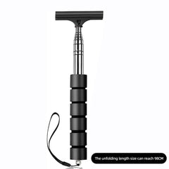 Extendable Handle Wiper Tablet Glass Window Cleaning Tool Windshield Car Front Window Cleaner Mirror Rearview Car Accessories