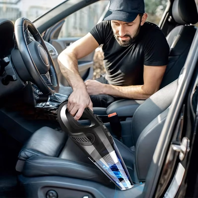 12V Handheld Vacuum Cleaner, Handheld Car Vacuum Cleaner with Strong Suction Power, Portable Mini Handheld Car Vacuum Cleaner