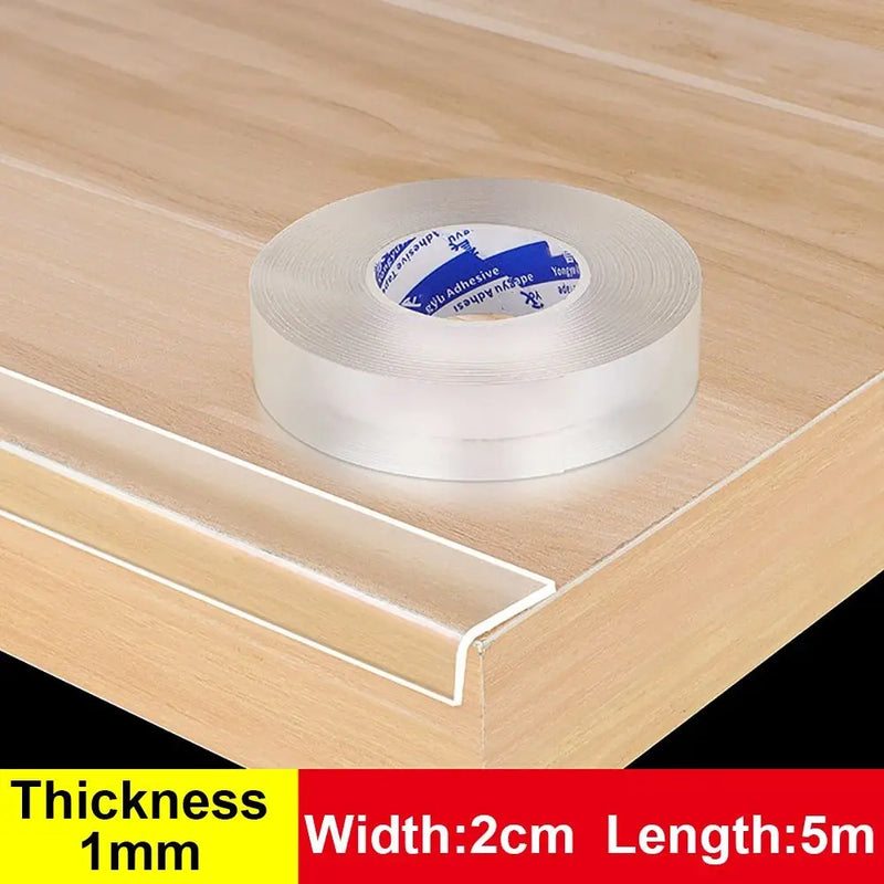 Table Edge Guard Tape Furniture Corner Bumper Self Adhesive Collision Proof Protective Strip Thickened Transparent Soft Tape