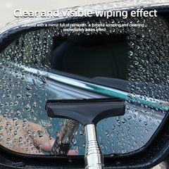 Extendable Handle Wiper Tablet Glass Window Cleaning Tool Windshield Car Front Window Cleaner Mirror Rearview Car Accessories