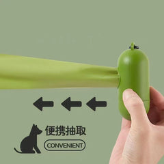 New 300PCS/20 Rolls Pet Biodegradable Trash Bag Dog Poop Bags Scented Poo Bag Degradable Cat Waste Bags Dog Poop Dispenser Gifts