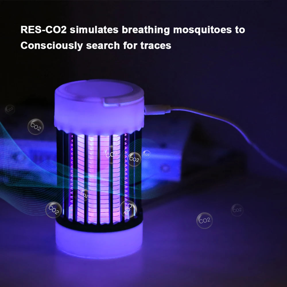 USB Charging Electric Mosquito Killer Lamp UV Light USB 5V Bug Zapper Mosquito Lamp for Bedroom Outdoor Camping Mosquito Lamp