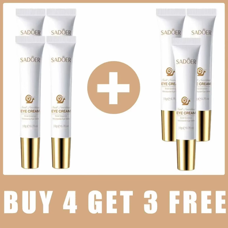 Instant Eye Cream for anti Aging Dark Circles Bags Puffiness Great under Eye Skin Face Tightening Eye Lift Treatment Care