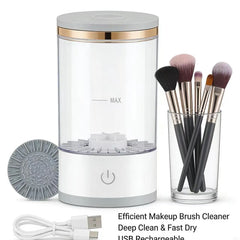Automatic Electric Makeup Brush Cleaner, Efficient Energy-Saving Design, Multi-Function Beauty Tool, Ideal for Daily Use, Automatic Brush Washer