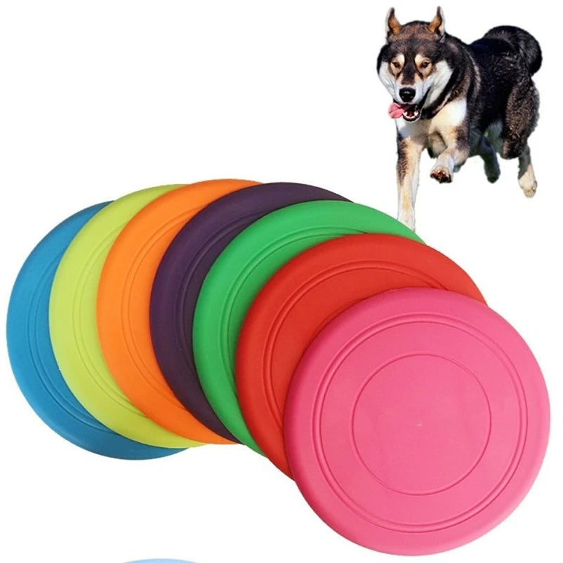 New Dog Pet round Toy Bite Free Outdoor Train Dog Sport Dog Sports Throwing Roft Toy Rondom Colors