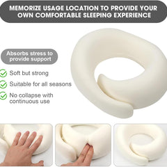 Travel Pillows for Airplanes,2024 New Travel Pillow,Travel Neck Pillow Airplane Memory Foam Travel Pillow Neck Pillow for Traveling Suitable for Airplanes,Offices and Cars