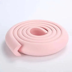 2M Child Bumper Strips Baby Safety Anti-Collision Soft Table Edge L-Shaped Protector Strip Safety Table Corner Protection Strips