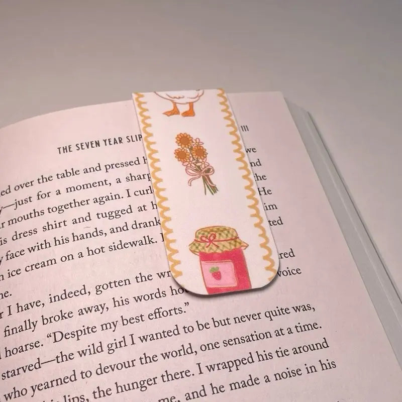 The Scribby Squid Magnetic Bookmarks Cute Designs : Handmade